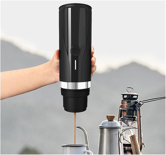 Portable Coffee Machine Espresso Machine PCM03 Portable Mini Electric Travel Coffee Maker Fully Automatic USBfor Outdoor Travel Picnic
