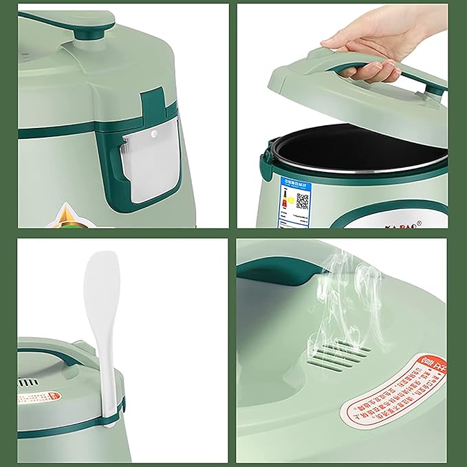 Rice Cooker- Steame Household Multi-Function Cooking Student Rice Cooker Mechanical Typewith Measuring Cup/Spatula (B 4L) (A 4L)