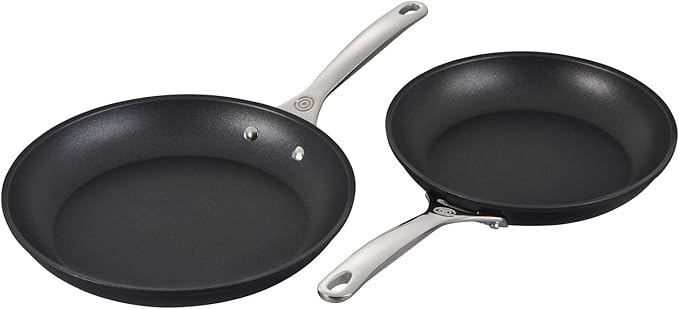 Le Creuset Toughened Nonstick PRO Cookware Set 2 pc. (9.5 &amp 11 Fry Pan)