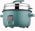 Rice Cooker-steamer (8-45L) Commercial Large Rice Cooker for Canteen Restaurant Construction School for 8-70 PeopleCan Be Used US/EU(18L)