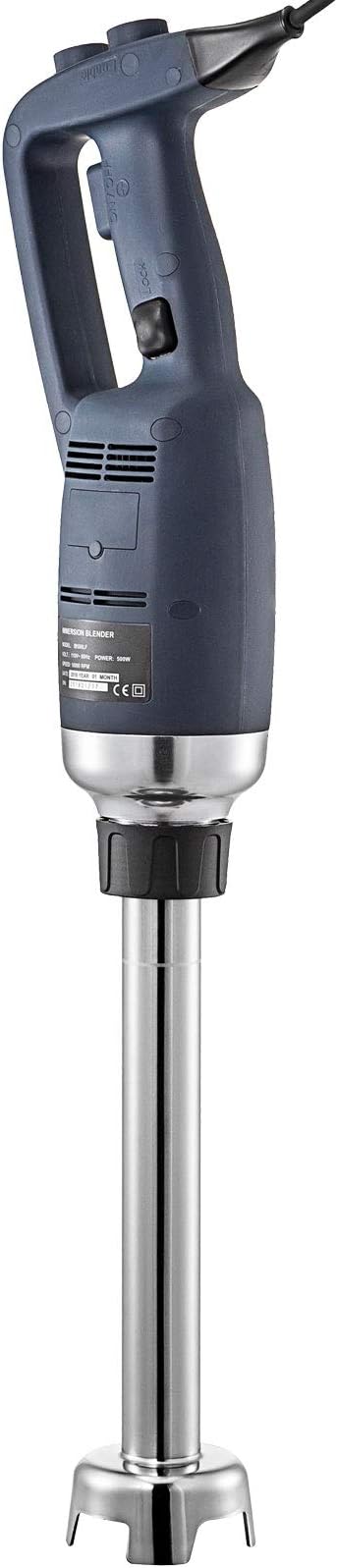 VBENLEM Commercial Immersion Blender 500W Power Hand Held Mixer with 15.7-Inch 304 Stainless Steel Removable Shaft Electric Stick Blender Variable Speed 4000-16000RPM