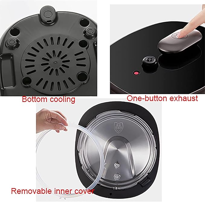 Rice Cooker Household Multi-Function Rice Cooker Non-Stick Double Tank Reservation and Heat Preservation for 2-8 People