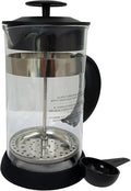 32 Oz French Press Coffee Maker with Glass Carafe – Heat-Resistant Quart Coffee Press with Stainless Steel Filter Dishwasher Safe Rich Flavor Brew
