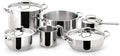 Lagostina Sfiziosa Extravagant Battery Stainless Steel Set of 10