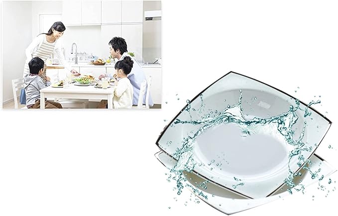 Dinnerware Sets Dish Set60-Piece Tableware SetBowls and Plates for Household European Style Luxury Kitchen Plates and Bowls Set