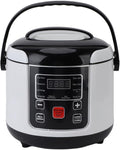 Mini Rice Cooker 130W 2L 12V Travel Rice Cooker with Inner Pot Steam Basket Insulation 24H Reservation Cooking for Soup Porridge and Rice Stick Proof Ricecooker for Car Truck