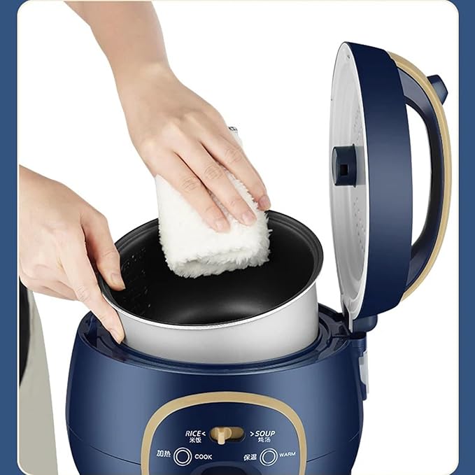 Rice Cookers Household Electric Rice Cooker 1.8L Multifunction Mini Food Heating Steamer Intelligent Automatic Soup Meal Cooking Pot Rice Maker
