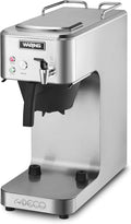 Waring WCM60PT Café Deco Automatic or Pour Over Thermal Carafe Coffee Brewer Stainless Steel Construction Hot water faucet Can be Plumbed or Used as a Pour Over No Warmers 120V 5-15 Phase Plug