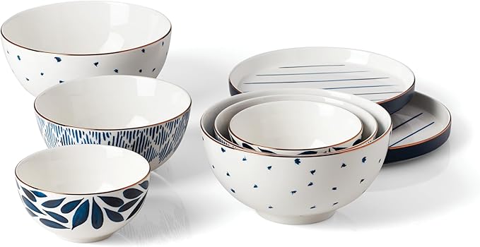 Lenox 893845 Blue Bay 8Pc Luna Nesting Set 9.81 0