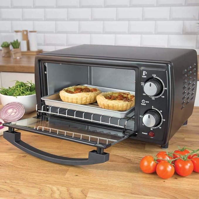 Digital Stainless Steel Countertop Convection Oven Mini Electric Oven Home Baking Small Automatic Temperature Control Mini Cake Baking Multifunctional Oven