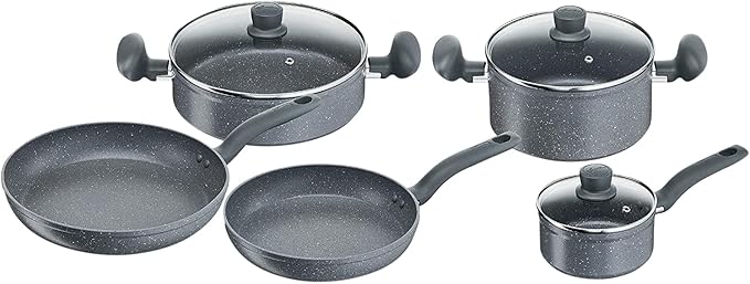 Lagostina Antea Non-Stick Cookware Set Aluminium