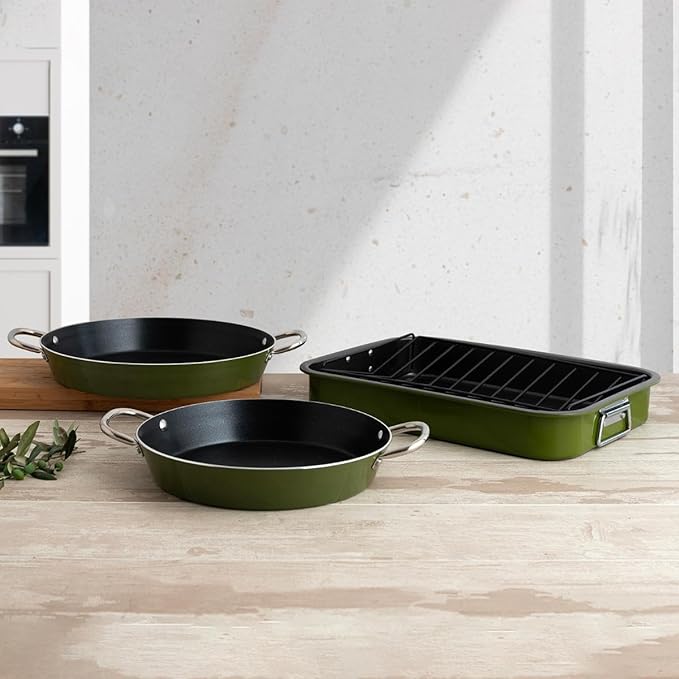 Quid Naturalia Aluminium Printed Rice Cooker 24 x 5 cm