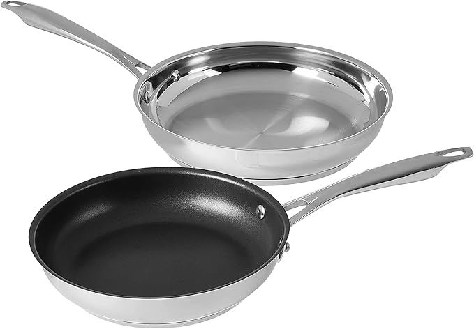 Cuisinart 11-Piece Cookware Set Professional Stainless Steel 89-11Silver