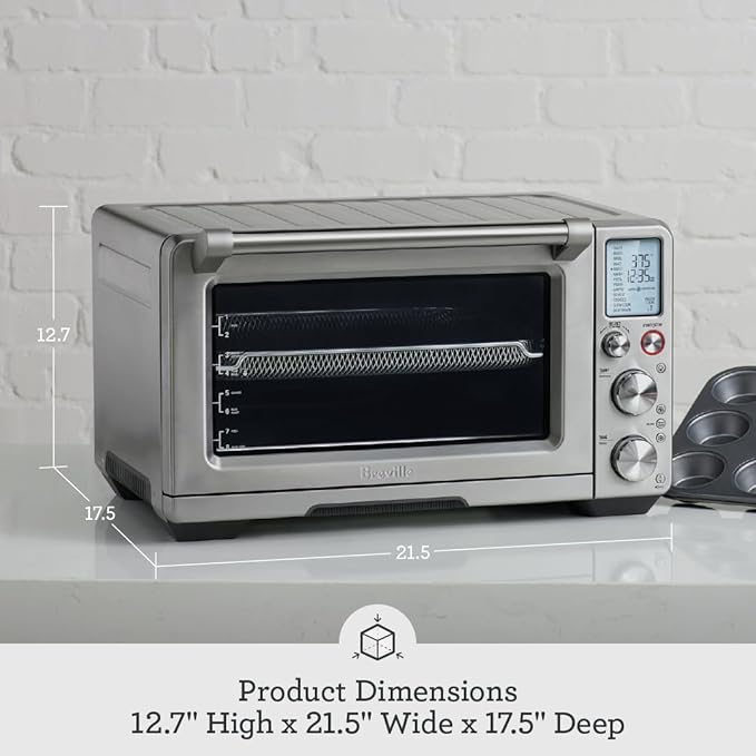 Breville BOV900BSS Smart Oven Air Fryer Pro and Convection Oven Brushed Stainless Steel