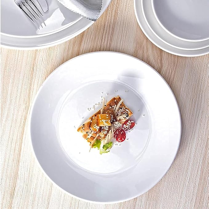 Dinnerware Set Plates and Bowls Sets Complete Porcelain Combi-Set Fine Plates Bowls And Cups Microwave And Dishwasher Safe