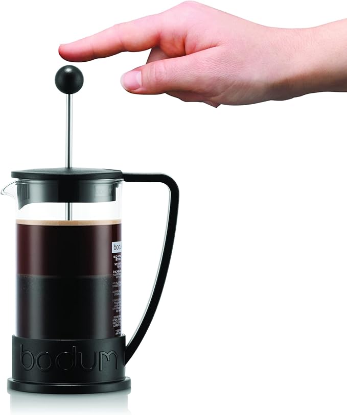 Bodum BRAZIL 10948-01SA-10 French Press Coffee Maker 3 Cups 0.35 L Plastic