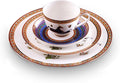 European Style Dinnerware Set Service for 6 Bone China Dinnerware Sets Unbreakable Porcelain Dinner Sets Coffee Cup and Saucer Tableware Set Steak Dinner Plates Dish Set sets-008