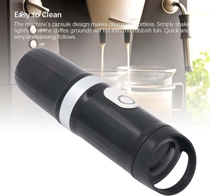 Portable Compact 20Bar Self Heating Coffee Maker for Travel Home Work