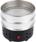 iCosoni Coffee Bean cooler Electric Coffee Roasting Cooling Machine High Capacity 550G Double layer Collect Chaff (350g Black)