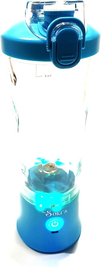 MuSOKI'S Stylish Portable Blender 600ML (Blue)