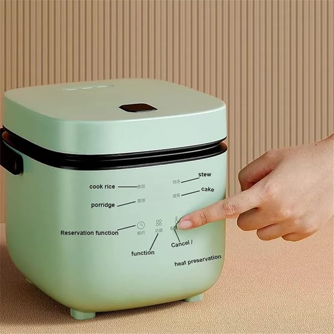 1.2L Rice Cooker Cooking Pot Electric Soup Porridge Machine Food Steamer Heating Box