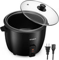 Electric Rice Cooker with US Plug Compact Multi-function Stew Pot for Rice Porridge Soups and Steamed Foods One-button Operation for Dorms and Travel Cooking