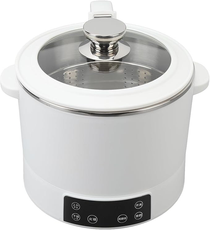 Electric Rice Cooker Sugar Removal 3L Capacity Smart Rice Cooker for Family Use (US Plug 110V) BROLEOkrvpqhx8af-11
