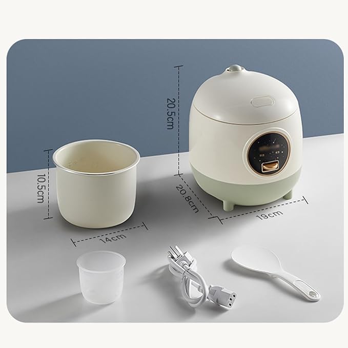 Rice Cookers Electric Rice Cooker 1.2L Household Small Capacity Mini Rice Cooker 1-3 People Cooking Small Dormitory Rice Maker