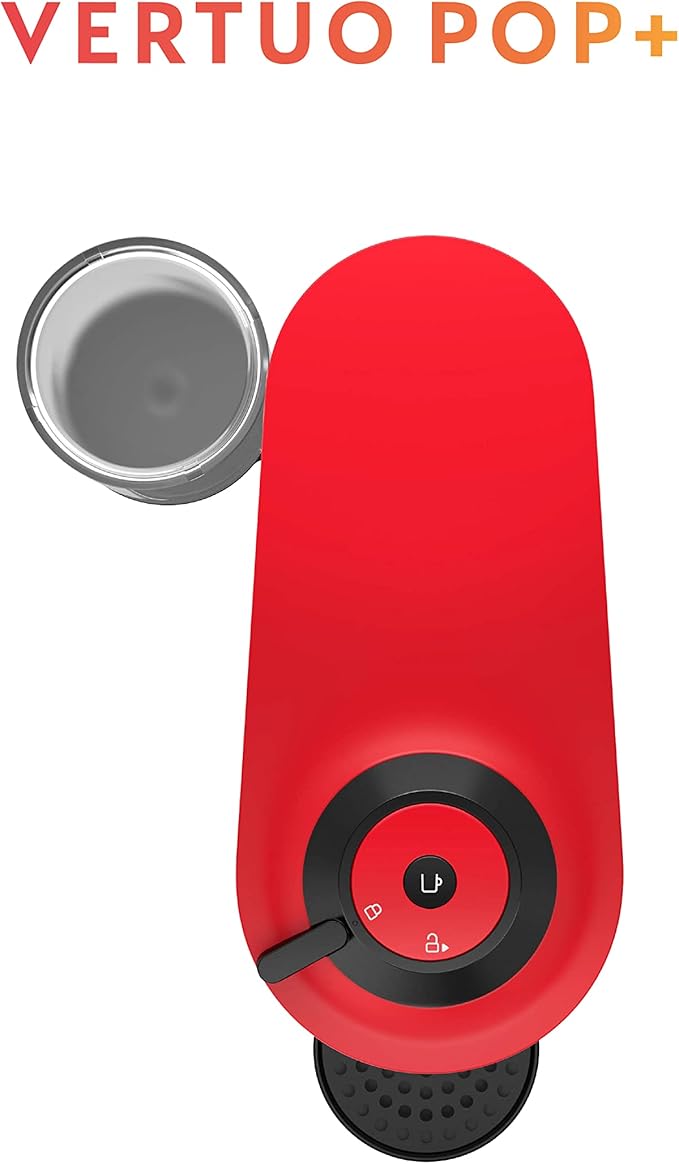 Nespresso Vertuo Pop+ Coffee and Espresso Maker by Breville Spicy Red (Renewed)