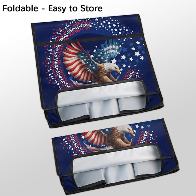 cfpolar Kitchen Aid Mixer Cover Compatible with 6-8 Quarts American Flag Eagle Stand Mixer Cover Kitchen Aid Mixers Accessories Appliance Organizer Bag Dust Covers with Zipper Pocket