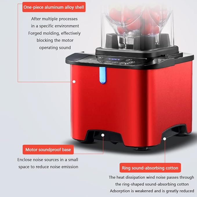Blending Ice Crusher Countertop Blender 1500W High Power High Speed Blender for Crushing Ice Frozen Desserts Soups