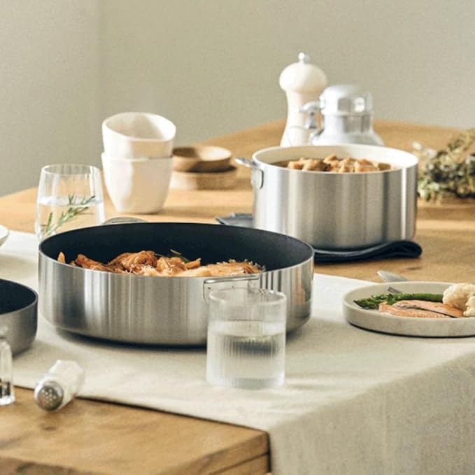 sodam stainless steel Cookware Set of 3P with magic handle