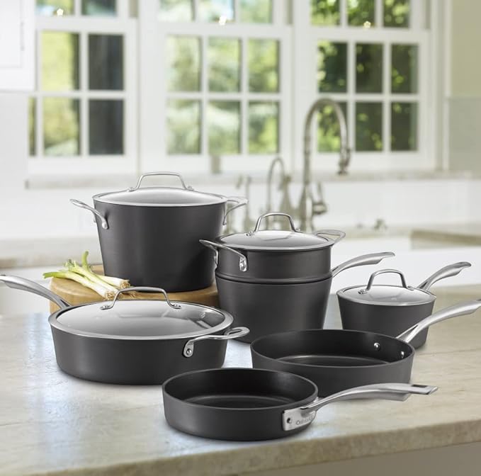 Cuisinart 62I-11 Cookware Set Black Medium