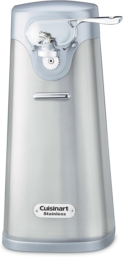 Cuisinart CPT-435P1 4-Slice Countdown Motorized Toaster Stainless Steel &amp SCO-60 Deluxe Electric Can Opener Quality-Engineered Motor System Allows you to Open Any Size Can Stainless Steel