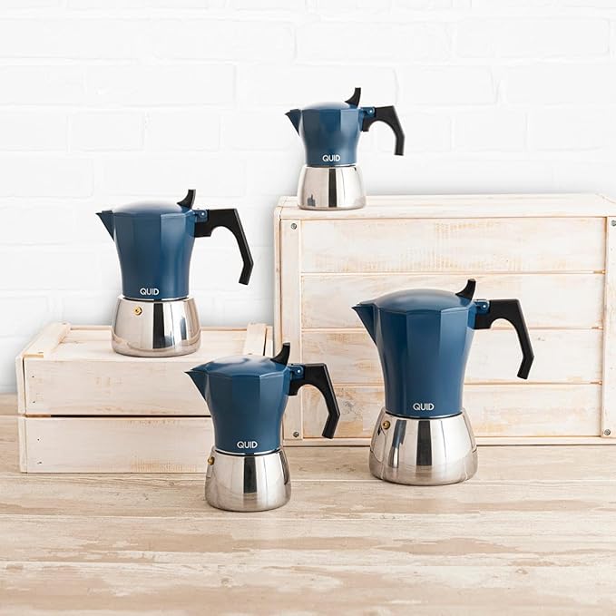 Quid 5427397 Coffee Machine Stainless Steel White