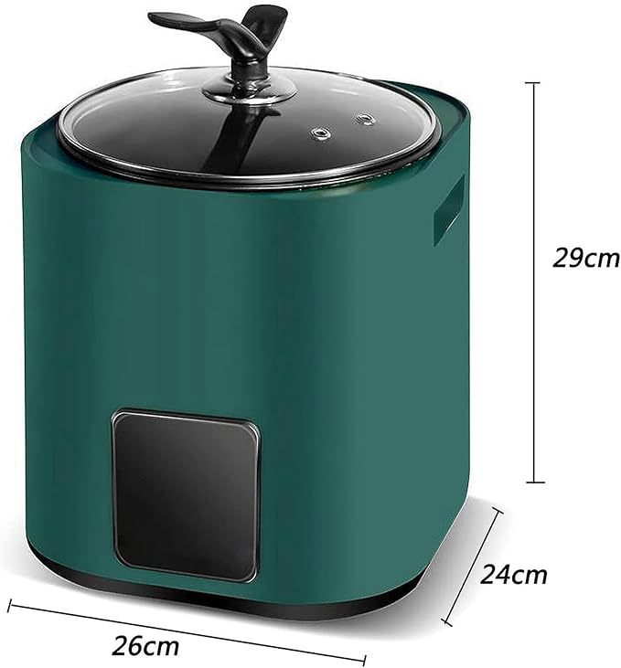 9L Milk Tea Pearl Maker 1300W Tapioca Boba Pearl Rice Pot Cooker Green Automatic Pearl Pot Milk Tea Boba Pot Cooker for Boba Tea &amp Bubble Tea &amp Milk Tea