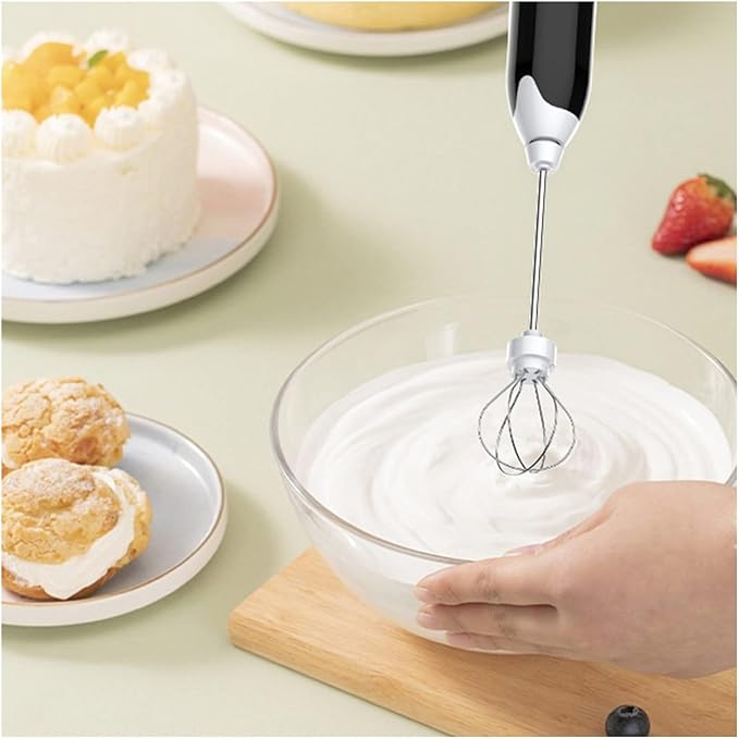 USB Rechargeable Electric Blend er Mixer - Milk Frother Egg Beater Coffee Whisk Juice Stirrer Portable Handheld Kitchen Tool