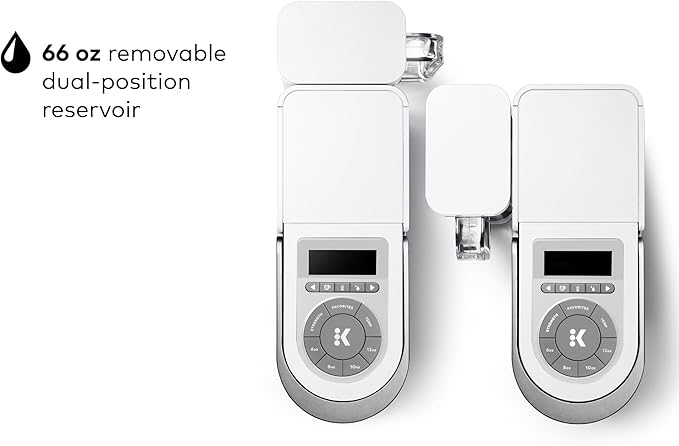 Keurig K-Supreme SMART Single Serve Coffee Maker With WiFi Compatibility 4 Brew Sizes And 66oz Removable Reservoir Compatible with Alexa White
