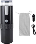 Portable Machine USB Rechargeable Cordless Electric Coffee Maker for Coffee Capsules Ground Coffee for Travel Hiking Camping Office