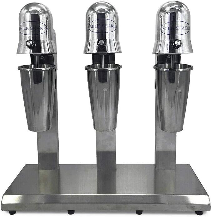 Milkshake Maker 540W Electric Milkshake Machine Drink Mixer Smoothie Maker Blender 18000RPM 27 oz Commercial Home Use (3-Head 180W+180W+180W)