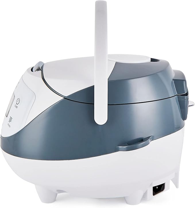 Yum Asia Panda Mini Rice Cooker With Ninja Ceramic Bowl and Advanced Fuzzy Logic (3.5 cup 0.63 litre) 4 Rice Cooking Functions 4 Multicooker functions Digital LED display - 120V