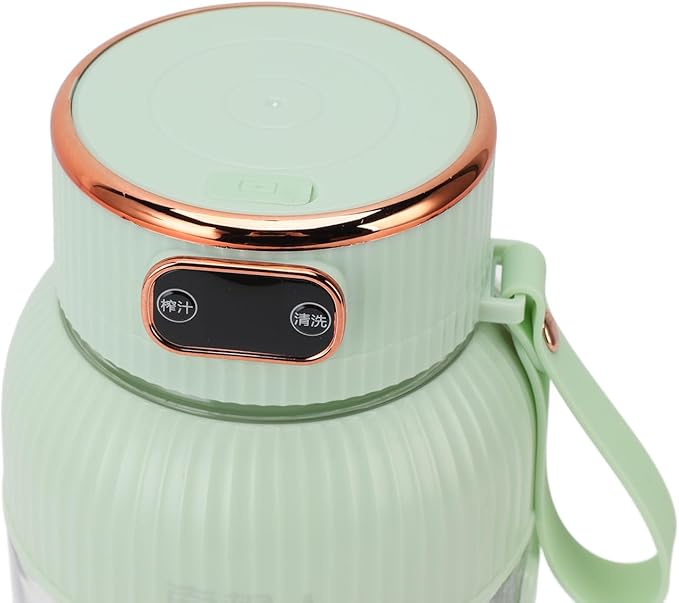 Portable Juicer Cup 150W 1200ml Multifunctional Mini Travel Blender for Gym Home Office Sports Outdoor with Juice Cup Blender (Green)