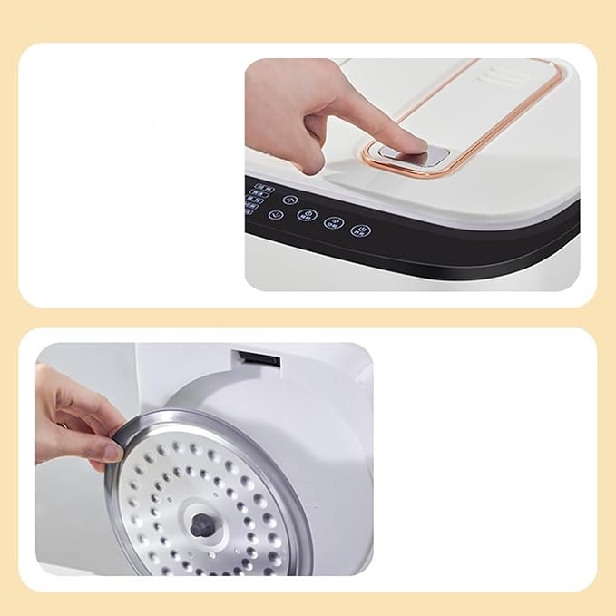 Rice Cookers Multi-Functional Double-Bladder Rice Cooker Household 5L Intelligent Touch Screen Double Spelling Steaming Rice Cooker Rice Maker