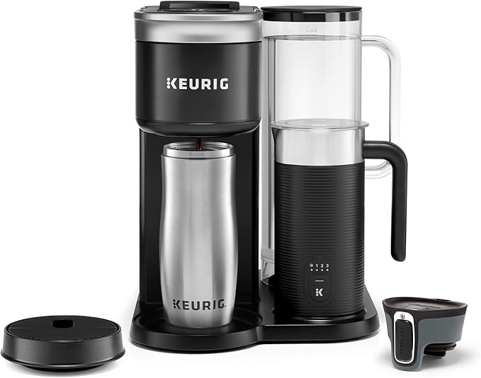 Keurig K-Cafe Essentials Single Serve K-Cup Pod Coffee Maker Black