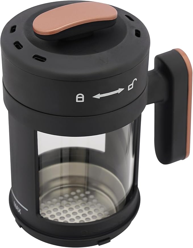 mignonnememe Coffee Roaster 100g Capacity Coffee Roasting Machine Electric Roaster 1500W Speed Roasting System Home Use Coffee Bean Roaster Black