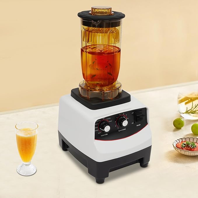 Tea Brewing Machine Bubble Tea Machine 1200ml Multifuction Blender 10 Gears Adjustable Speed 1800W Shaker Machine Smoothie Maker for Homes Milk Tea Shops Coffee Shops 30000r/min