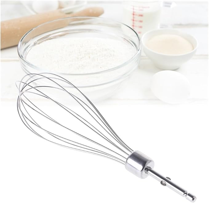 Electric Egg Beater Accessories Mixing Rod 12 Wire Egg Beater Mixing Head 18cm Long Stainless Steel Egg Beater Head