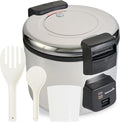 Restaurantware Commercial Rice Cooker 70 Cup Heavy-Duty Steel Industrial Rice Warmer With Nonstick Interior Black Ideal For Catering And Buffet Use
