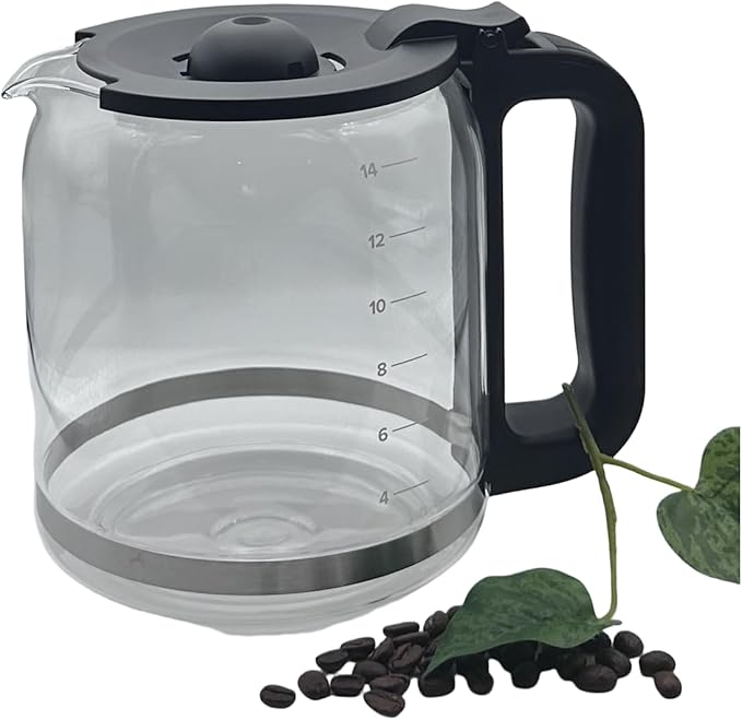 14-Cup Glass Carafe for Ninja DCM201CP Programmable XL Coffee Maker