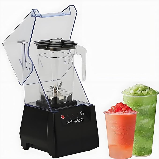 2200w Professional Blender 5 Speed 2000ml Bpa Free 6-Blade Stainless Steel Heavy Duty For Smoothies Puree Crushed Ice Smoothies 220v